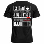Camiseta BJJ Jiu Jitsu Brasileiro Preto - Imagem 3
