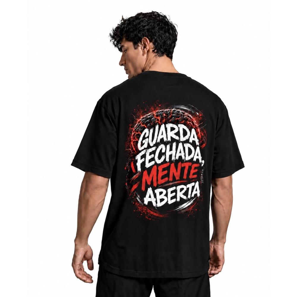 ESTAMPA GUARDA FECHADA MASC Camiseta Guarda Jiu Unissex - Imagem 1