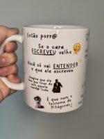 Caneca Teclas de Piano colher